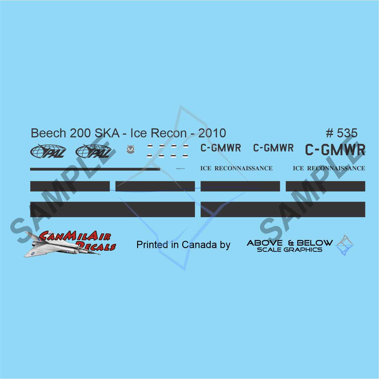 535 - Beechcraft 200 Super King Air - PAL Ice Reconnaissance (2010)