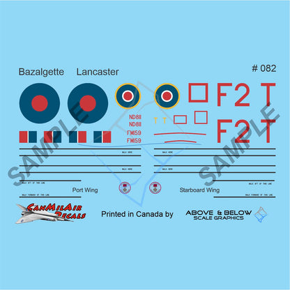 082 - Avro Lancaster B Mk. III - 644 Sqn - Ian Bazalgette VC (1944)