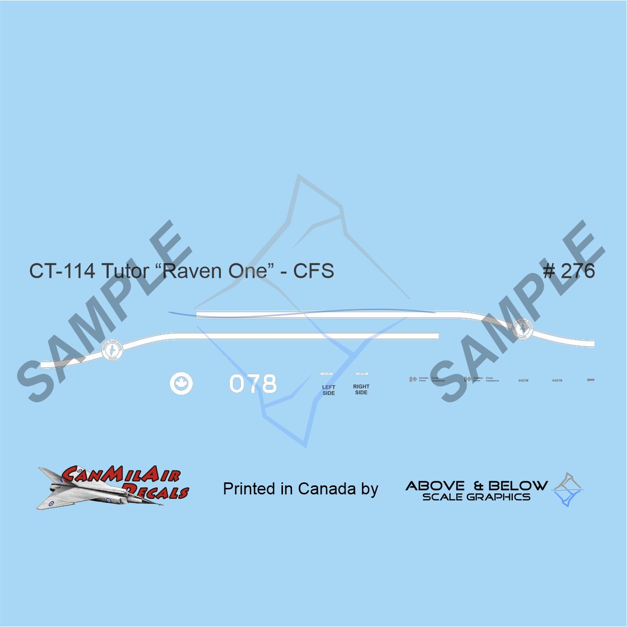 276 - Canadair CT-114 Tutor - CFS "Raven" Tutor 25th Anniversary Special