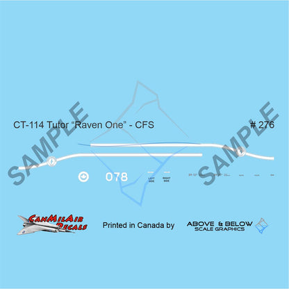 276 - Canadair CT-114 Tutor - CFS "Raven" Tutor 25th Anniversary Special
