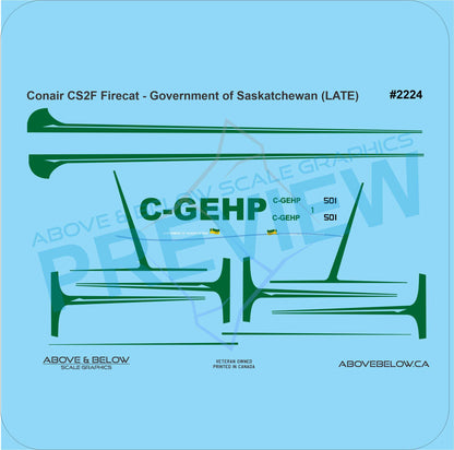 2224 - Conair CS2F Firecat - Saskatchewan (Late)