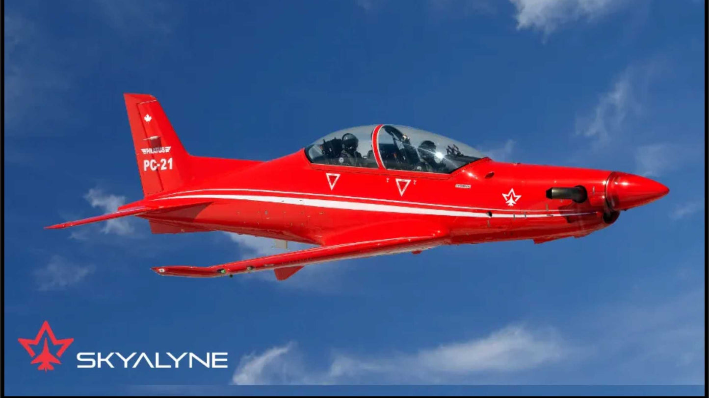 2241 - Pilatus PC-21 - Skyalyne RCAF FAcT Promo