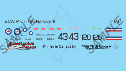 667 - Beech-Raytheon CT-156 Harvard II - BCATP - Magee