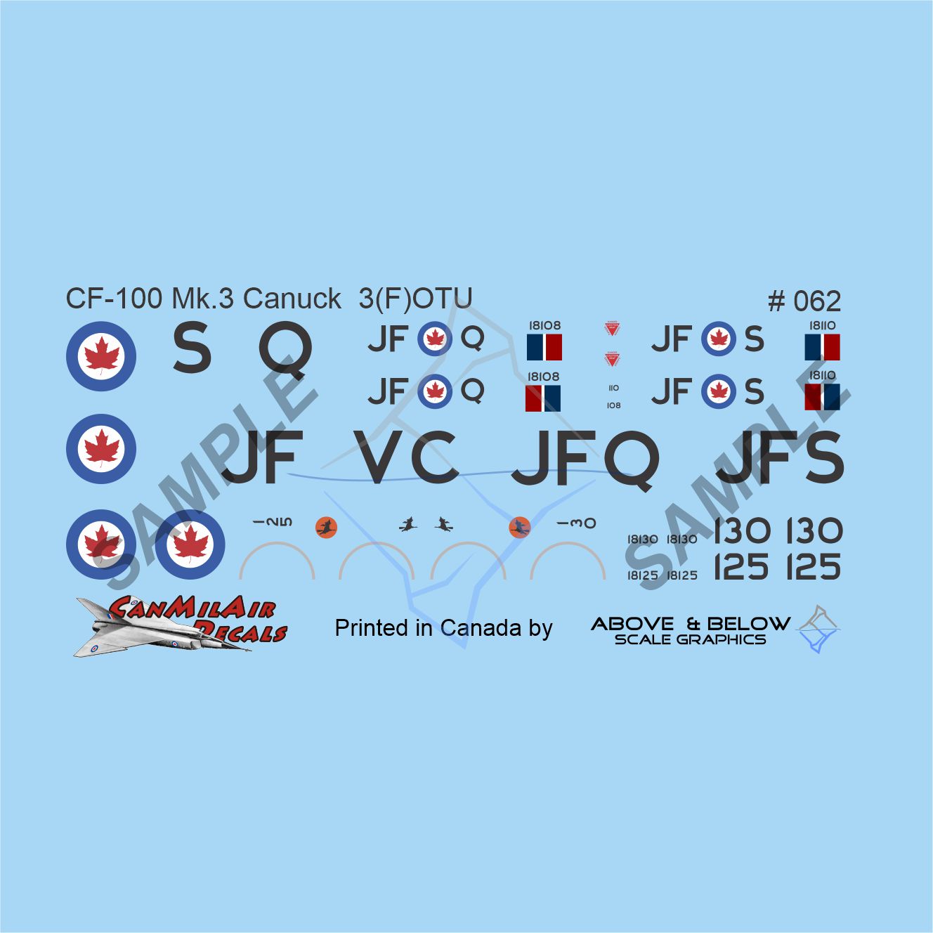 062 - Avro CF-100 Canuck Mk. 3 - No.3 AW(F) OTU