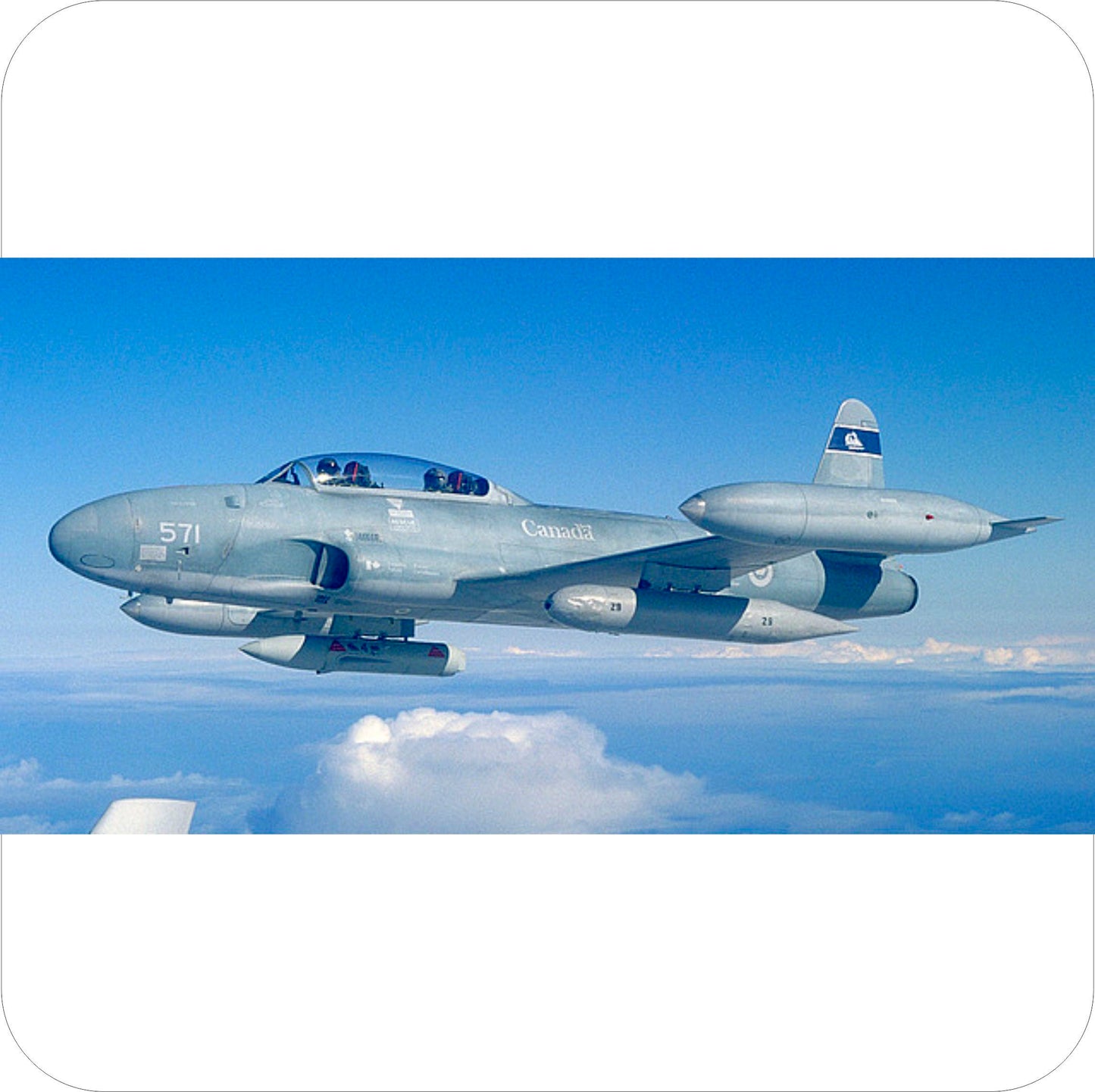 212 - Canadair CT-133 Silver Star - 434 Sqn - FIP Converse Grey (1990)