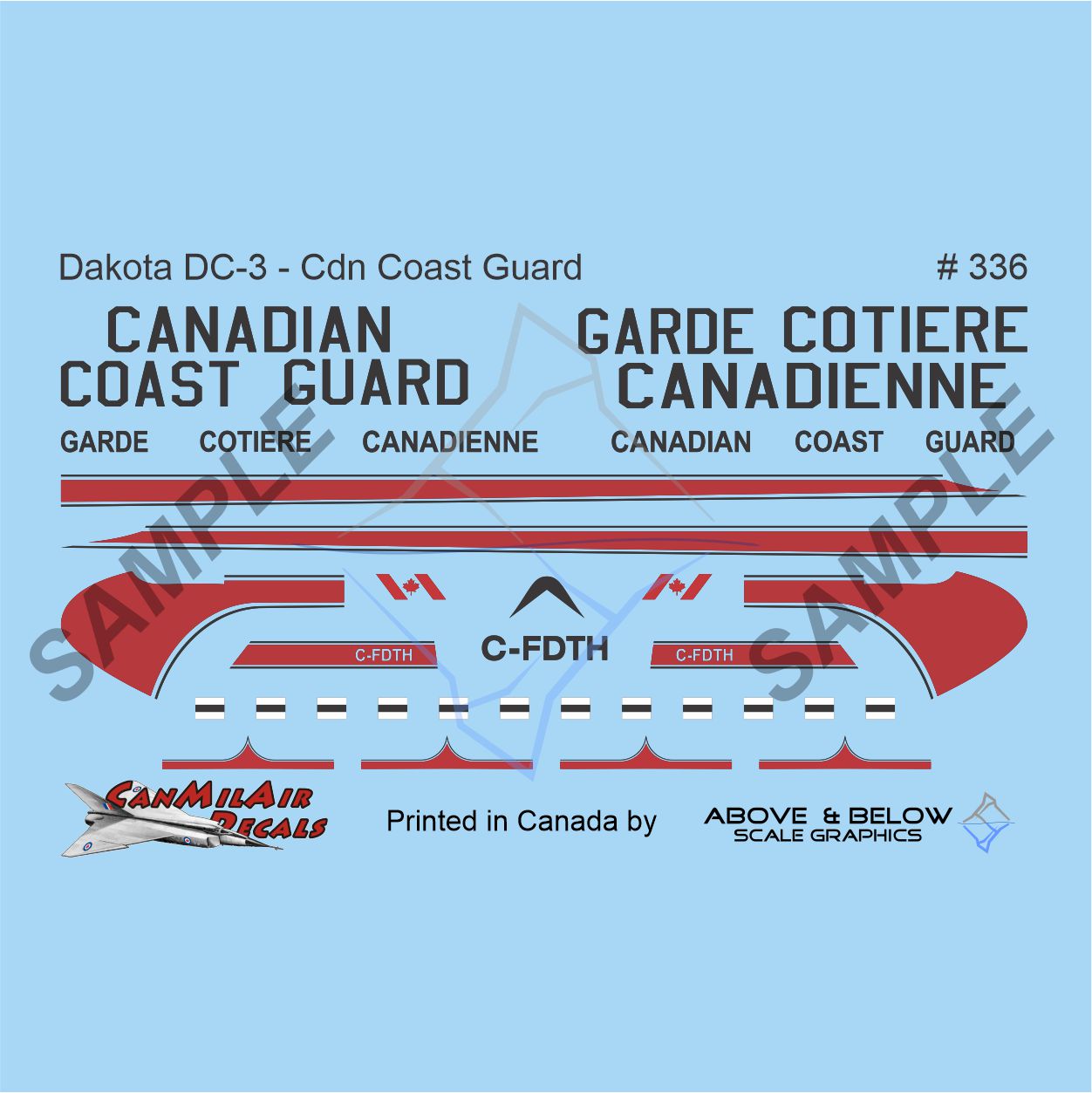 336 - Douglas Dakota DC-3 -  Canadian Coast Guard