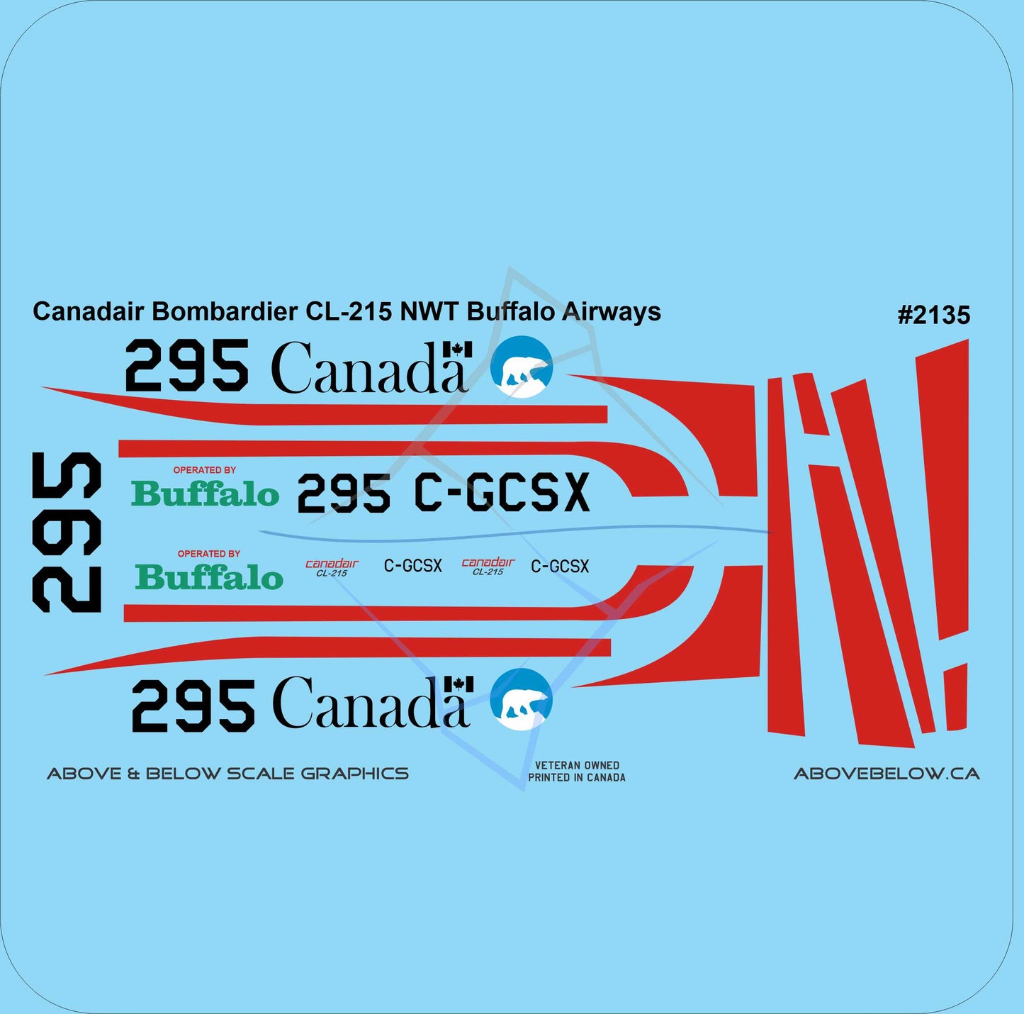 2135 - Canadair CL-215 Scooper - NWT Buffalo Airways