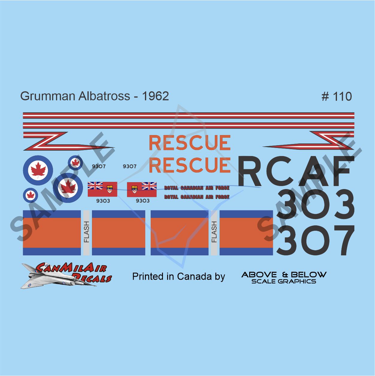 110 - Grumman Albatross - RCAF+3 SAR (1962)