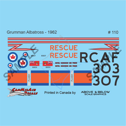 110 - Grumman Albatross - RCAF+3 SAR (1962)