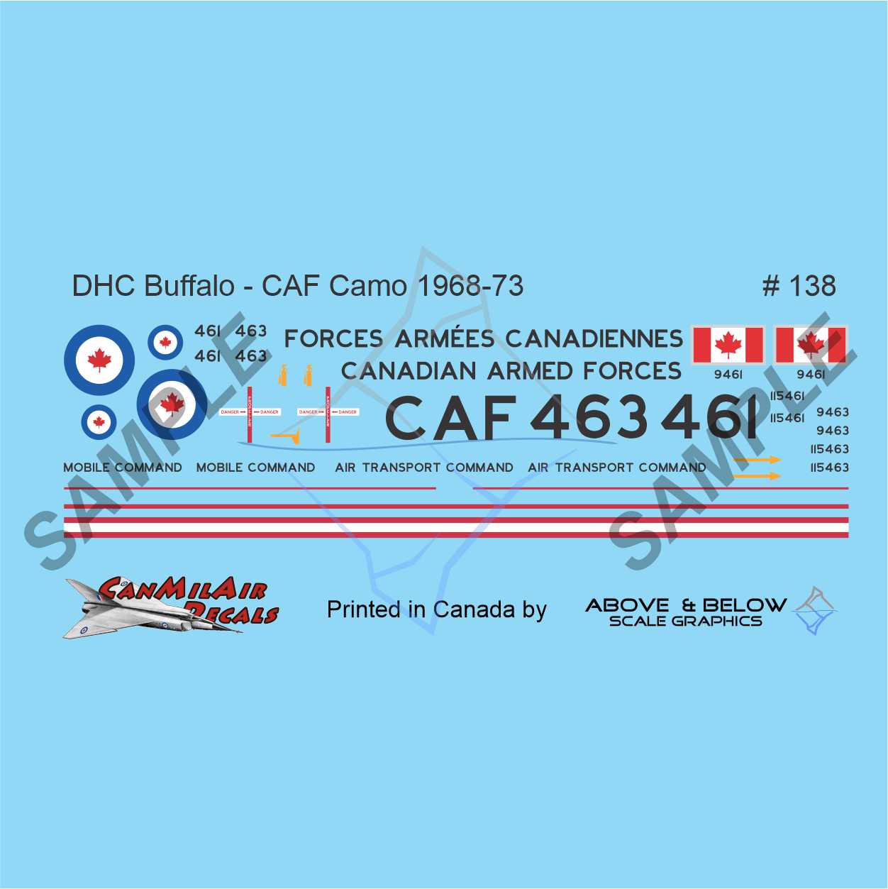 138 - DeHavilland Canada CC-115 Buffalo - CAF Camo (1968-73)