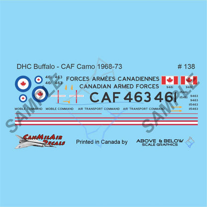138 - DeHavilland Canada CC-115 Buffalo - CAF Camo (1968-73)