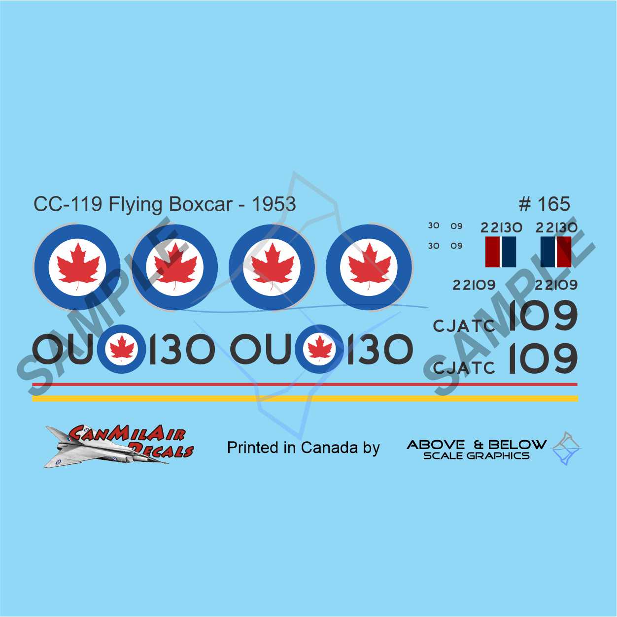165 - Fairchild C-119 Flying Boxcar - Early AB+3 (1953)