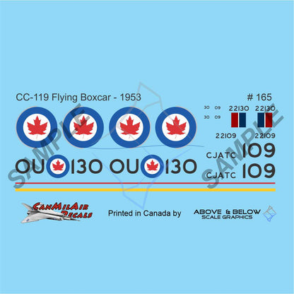 165 - Fairchild C-119 Flying Boxcar - Early AB+3 (1953)