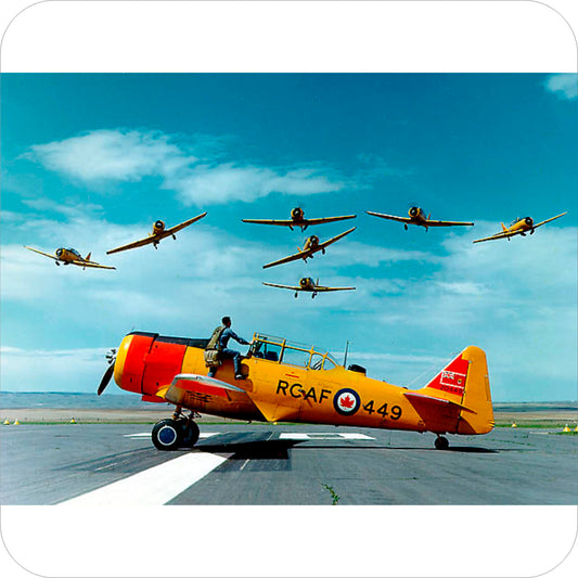 068 - North American Harvard Mk II - RCAF "Goldilocks" Demonstration Team (1964)