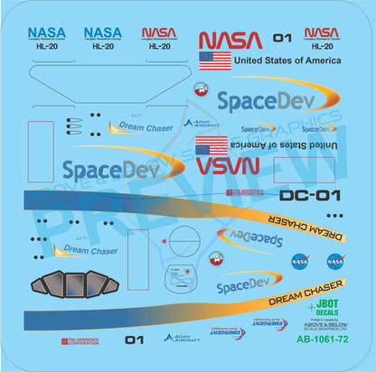 1061 - HL-20 PLS and DC-01 Dreamchaser