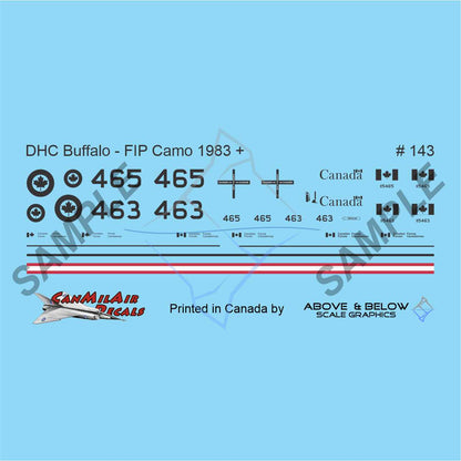 143 - DeHavilland Canada CC-115 Buffalo - FIP Camo (1983+)