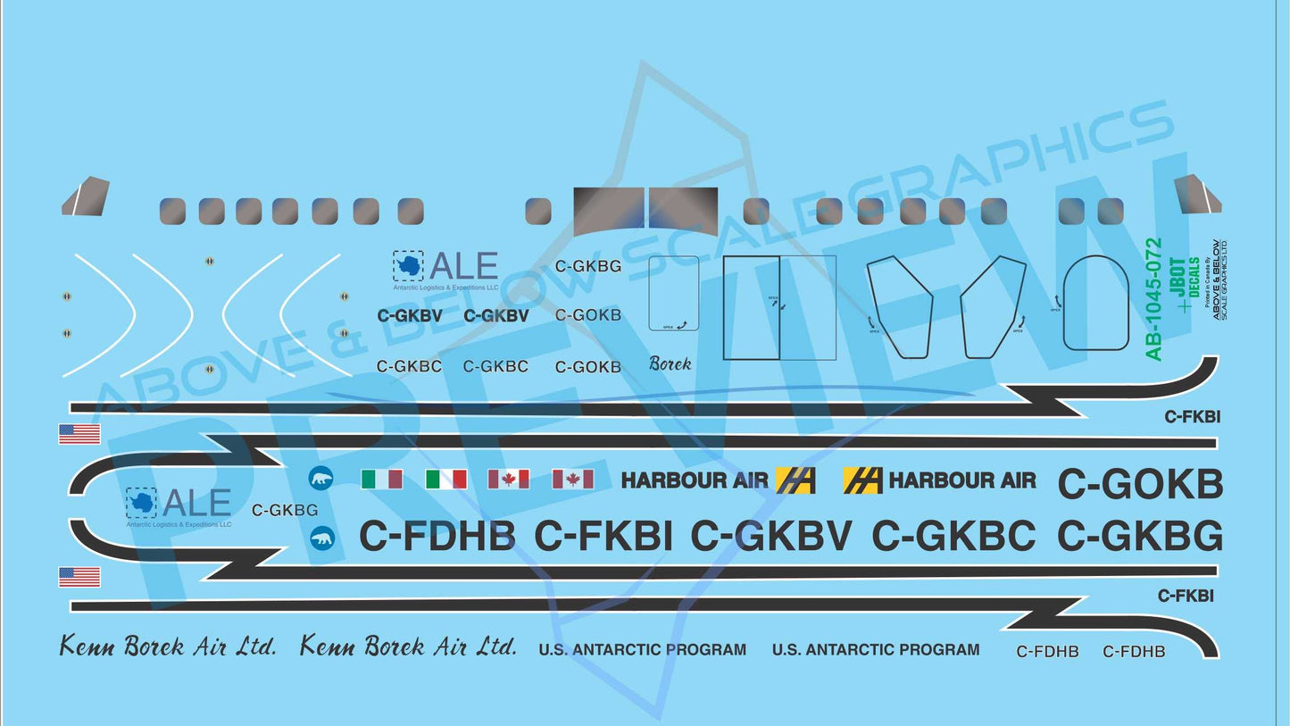 1045 - DeHavilland DHC-6 Twin Otter - Ken Borek Antarctic & Harbour Air