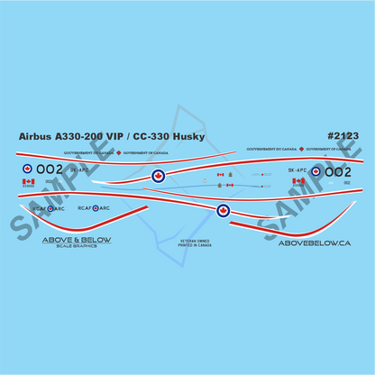2123 - Airbus A330-200 VIP  / CC-330 Husky