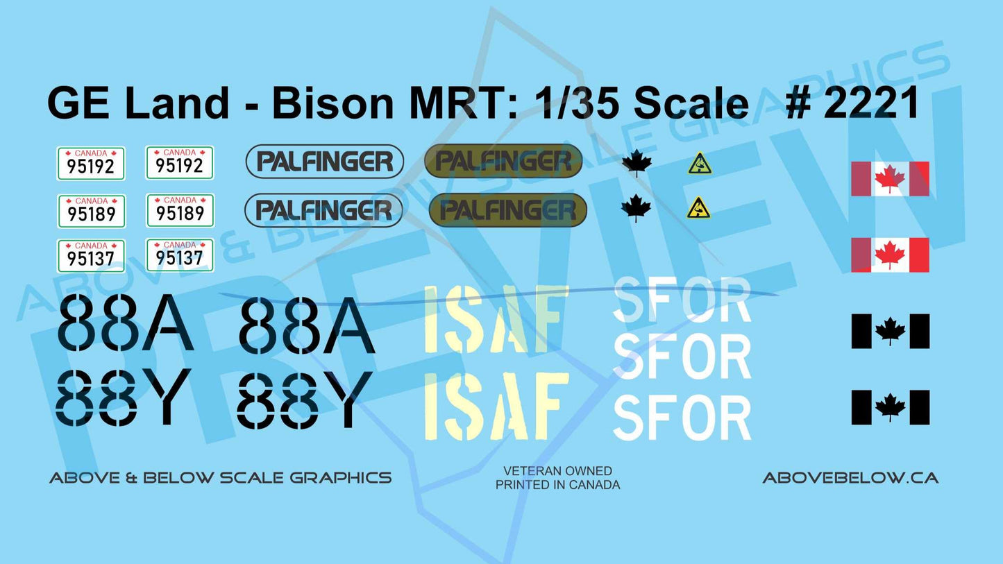 2221 - General Dynamics Land - Bison MRT