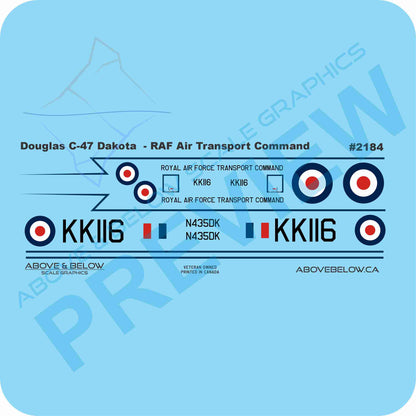 2184 - Douglas C-47 Dakota - RAF Air Transport Command