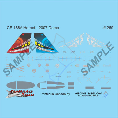 269 - McDonnell Douglas CF-188 Hornet - 25th Anniversary