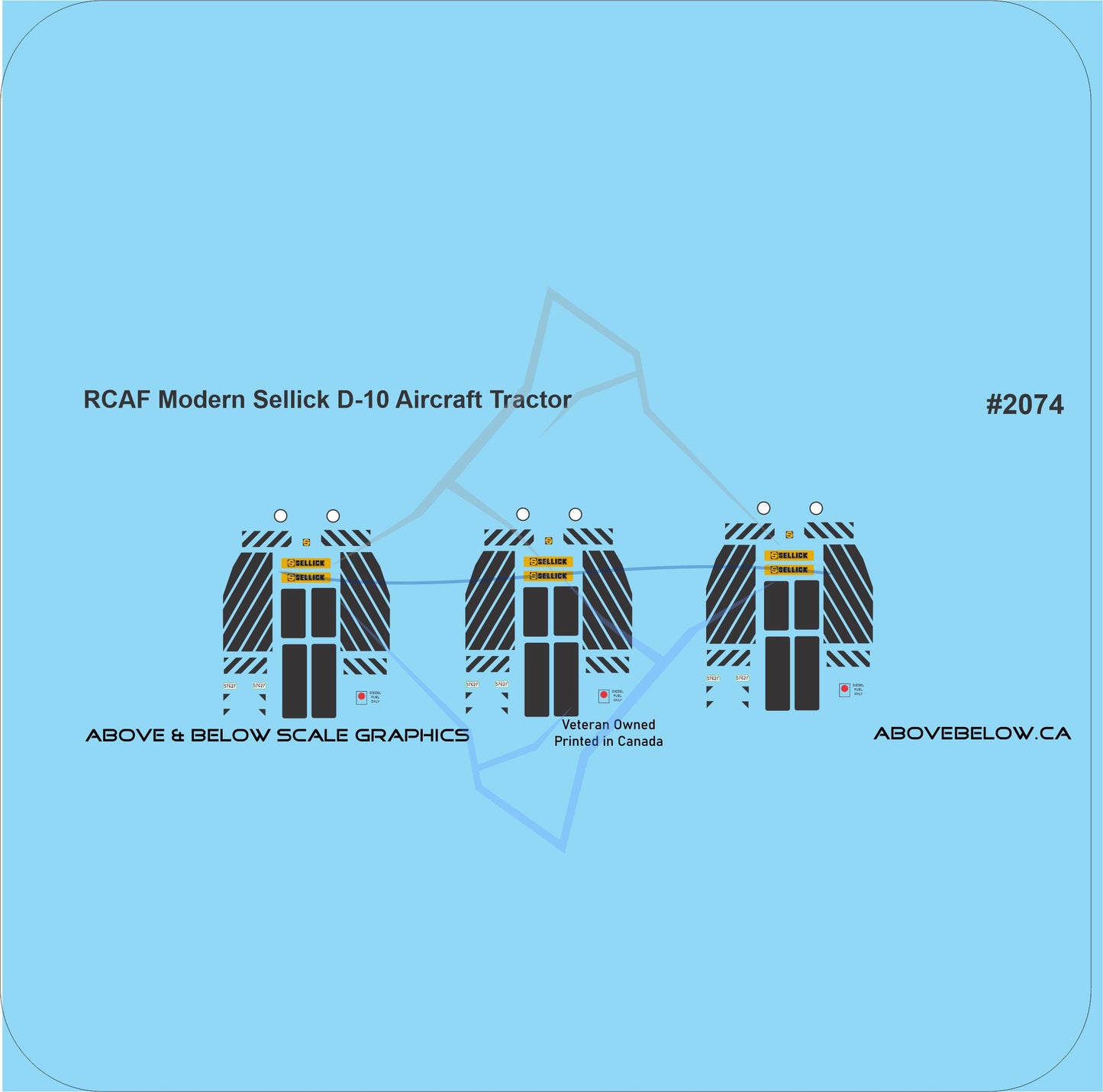 2074 - Sellick D-10 - Modern RCAF Aircraft Tractor