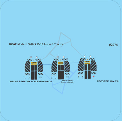 2074 - Sellick D-10 - Modern RCAF Aircraft Tractor