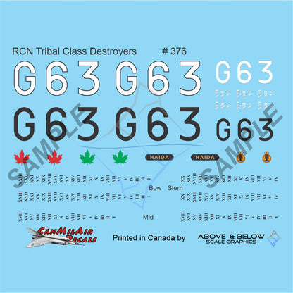 376 - RCN Tribal Class Destroyer