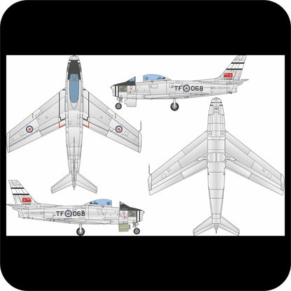 693 - Canadair Sabre Mk.5 - 422 Sqn