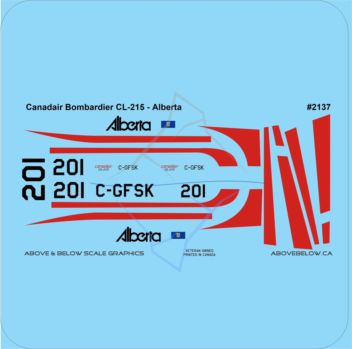 2137 - Canadair CL-215 Scooper - Alberta