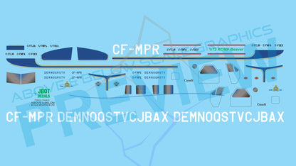 1021 - DeHavilland DHC-2 Beaver - RCMP Air Division