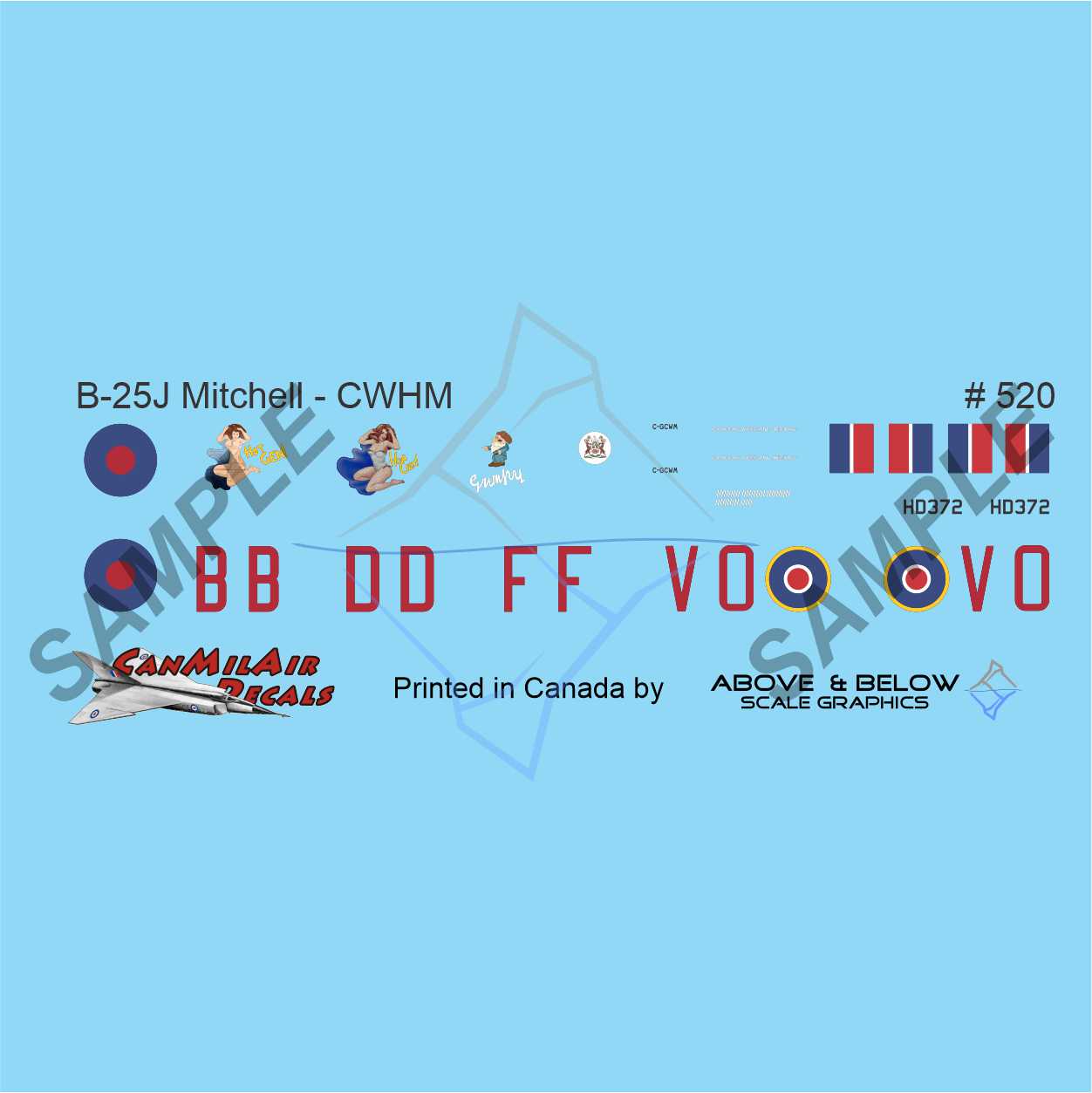 520 - North American B-25 Mitchell Mk.III - CWHM