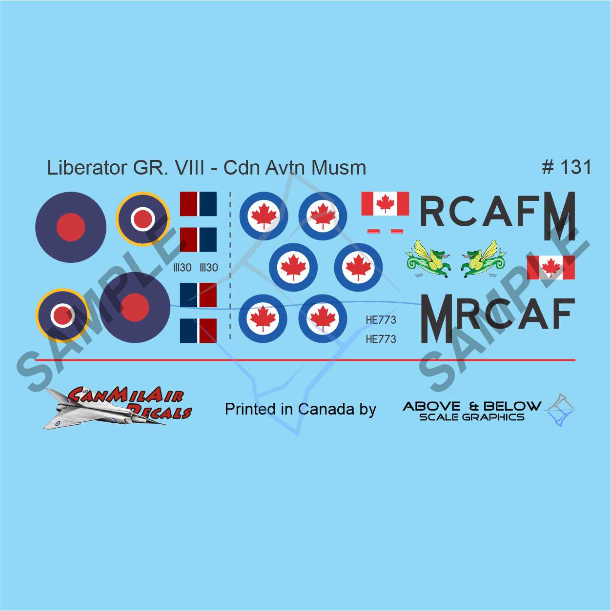 131 - Consolidated B-24 GR. VIII Liberator - "Operation Long Haul" 1968/ CAM