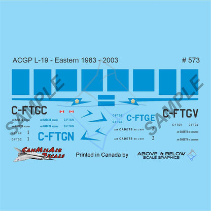 573 - Cessna L-19A/E Bird Dog - ACGP Eastern Region (1983-2003)
