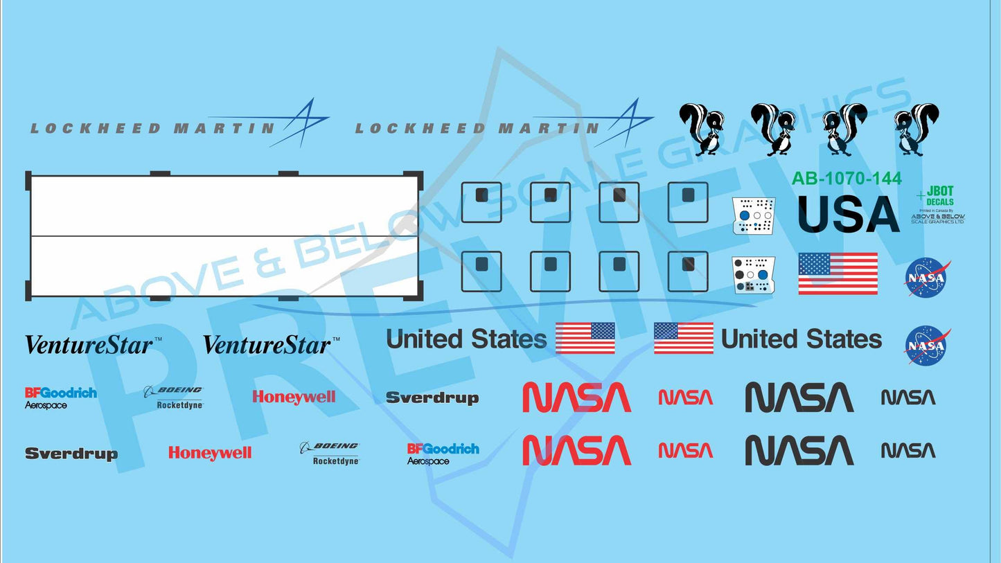 1070 - Lockheed Martin X-33 & VentureStar