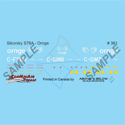 361 - Sikorsky S-76A - Ornge Air Ambulance
