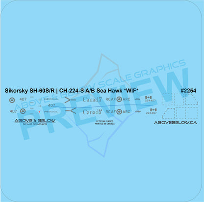 2254 - Sikorsky SH-60R / CH-224 Seahawk *WIF*