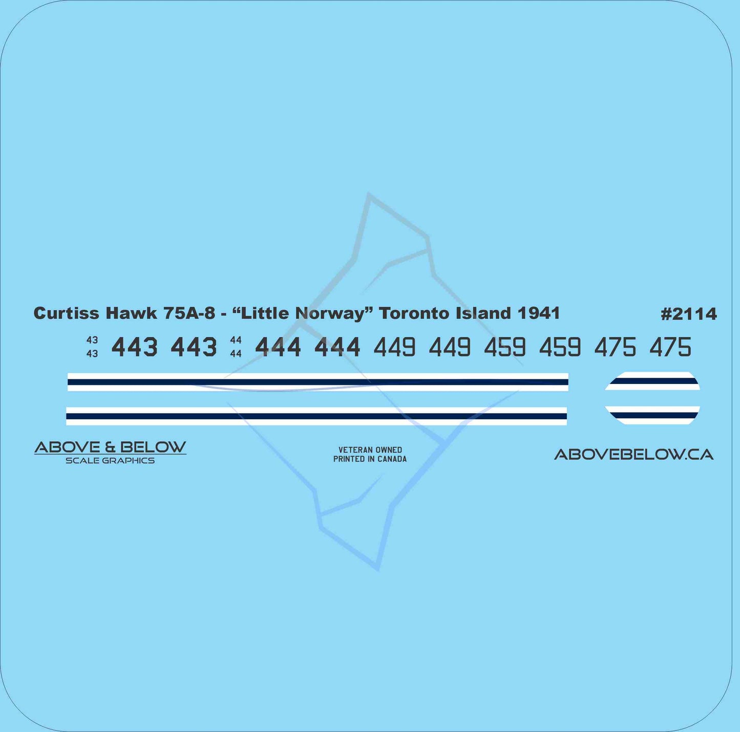2114 - Curtiss 75A-8 Hawk - BCATP "Little Norway" (1941)