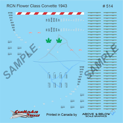 514 - RCN "Flower Class" Corvette