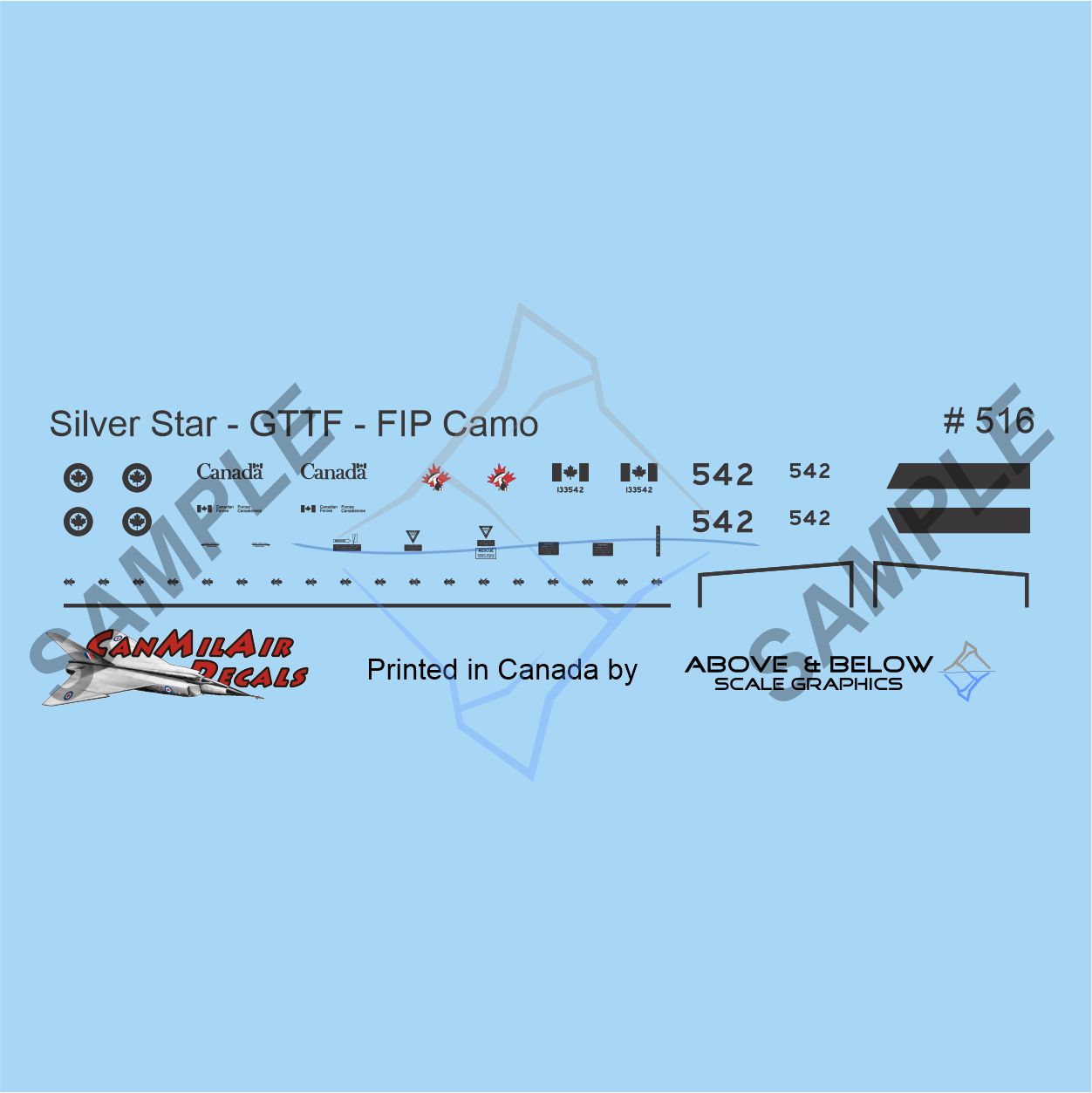 516 - Canadair CT-133 Silver Star - GTTF