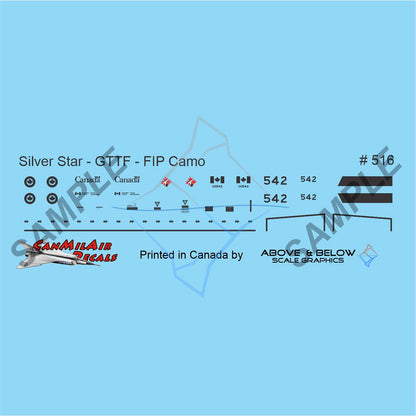 516 - Canadair CT-133 Silver Star - GTTF