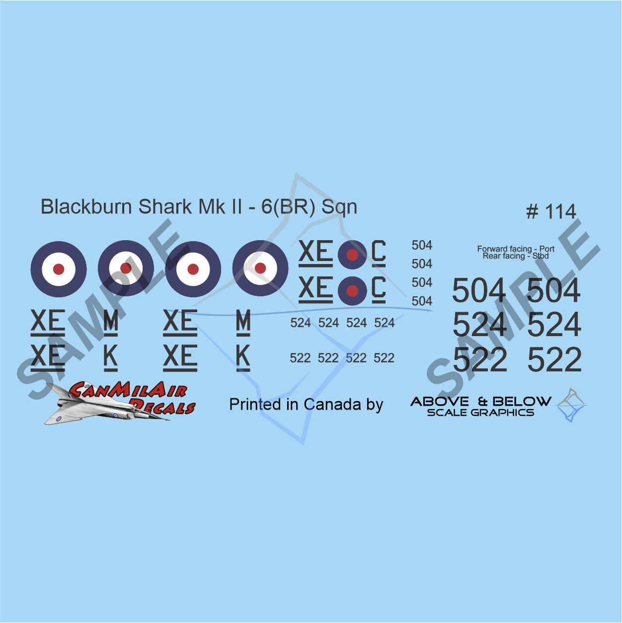 114 - Blackburn Shark II - 6(BR) Sqn Vancouver (1940)