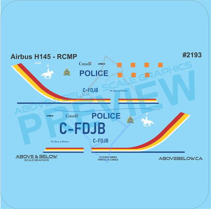 2193 - Airbus H145 - RCMP