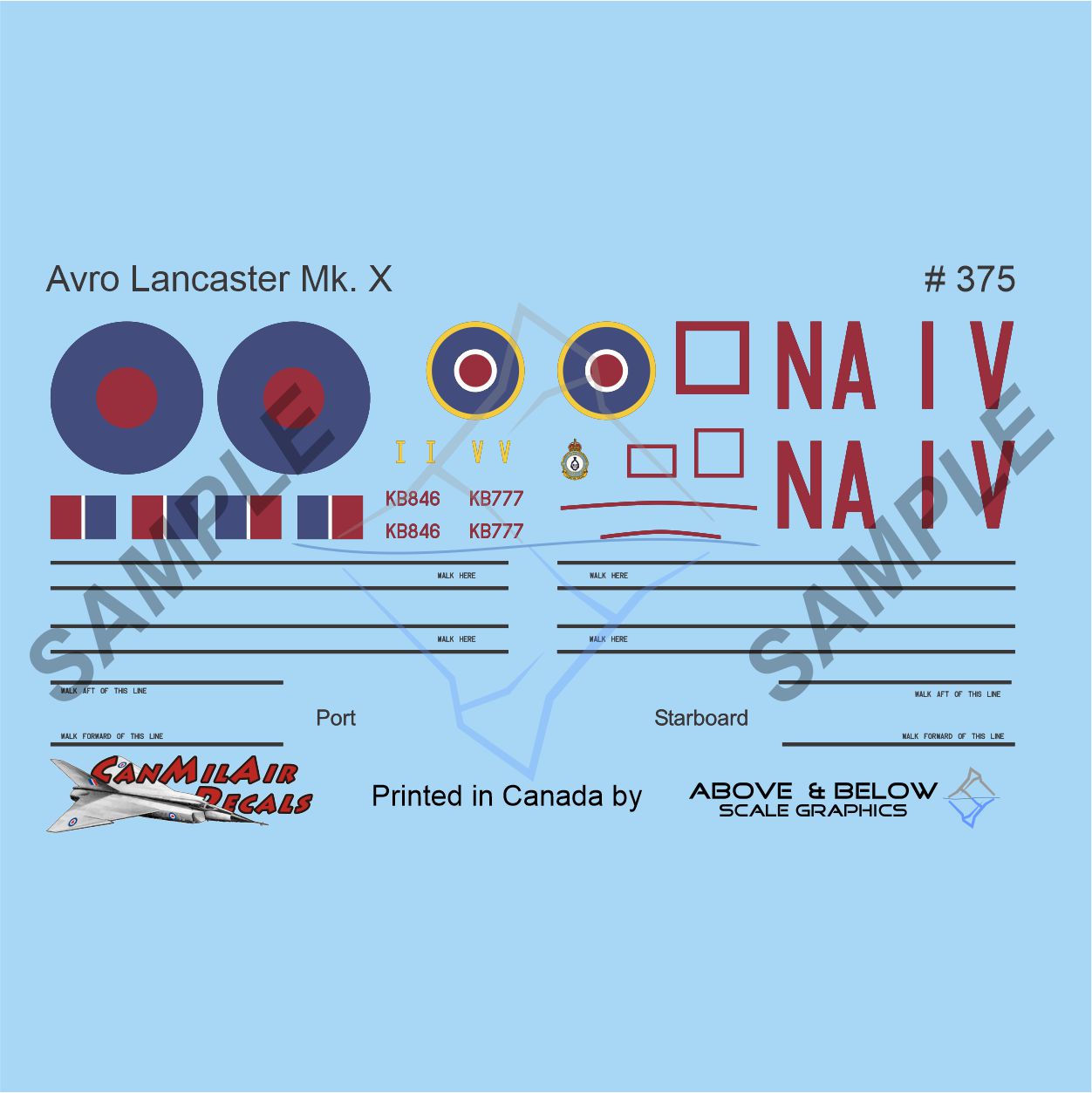 375 - Avro Lancaster B Mk. X - 428 Sqn (1945)