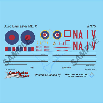 375 - Avro Lancaster B Mk. X - 428 Sqn (1945)