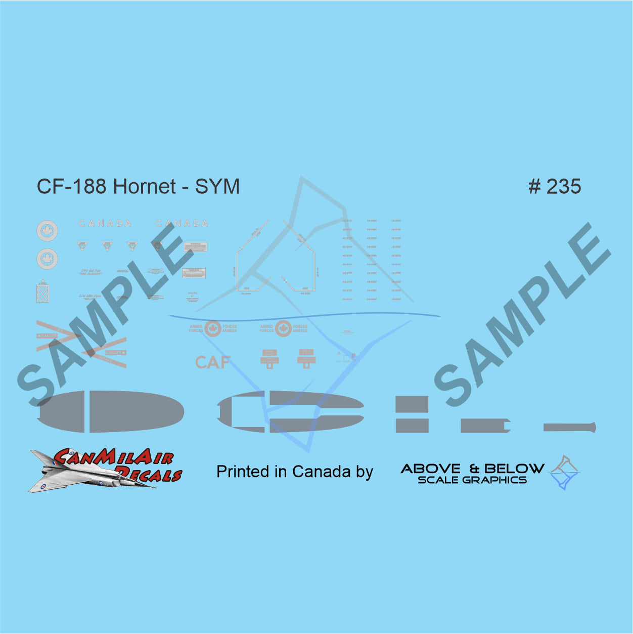 235 - McDonnell CF-188 Hornet -SYM (1982-90)