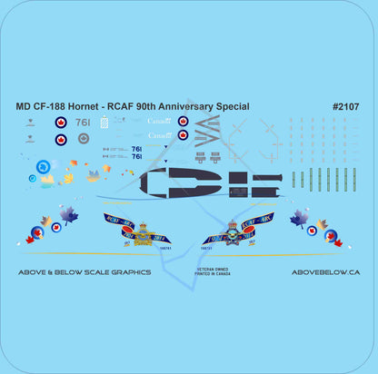 2107 - MD CF-188 Hornet - RCAF 90th Anniversary