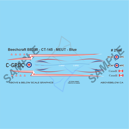 2146 - Beechcraft BE350 / CT-145 King Air MEUT (Blue)