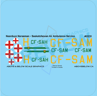2231 - Noorduyn Norseman - Saskatchewan Air Ambulance
