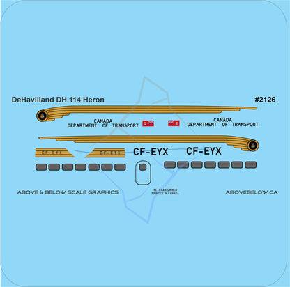 2126 - DeHavilland DH.114 Heron - Canadian Department of Transport